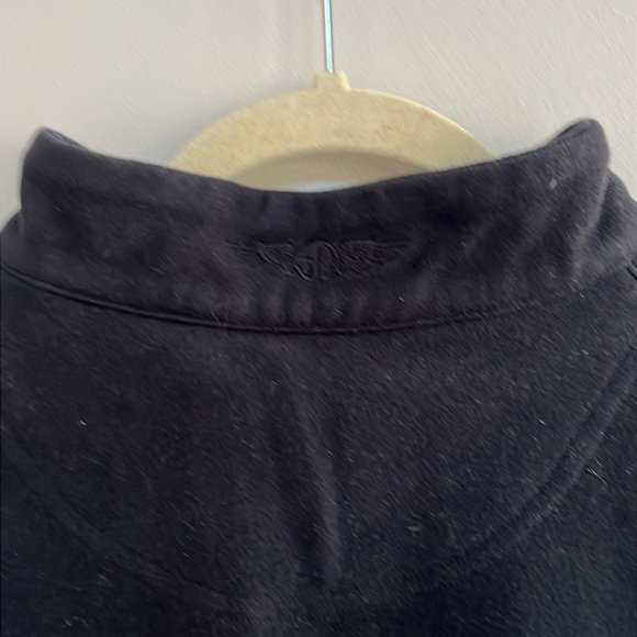 NWT Men’s Straight Down 3/4 Zip "Baltusrol" Black Cotton Golf Vest, size XL - Picture 8 of 8